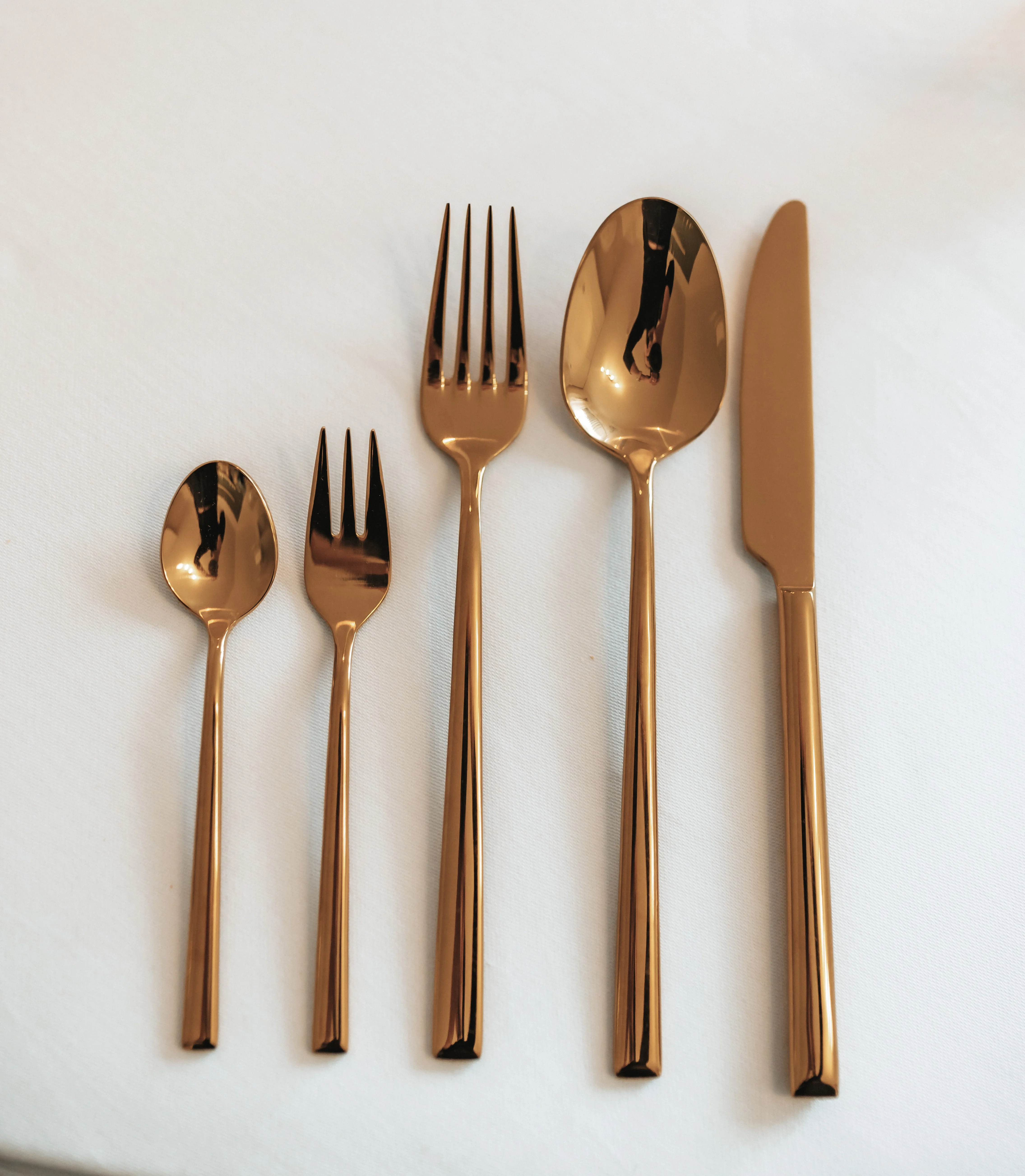 Premium Goldbesteck (5-teilig)