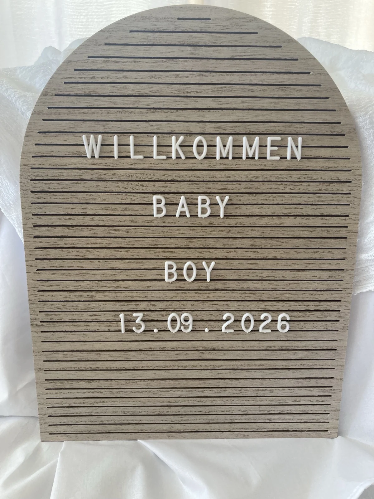 Individuelles Letterboard