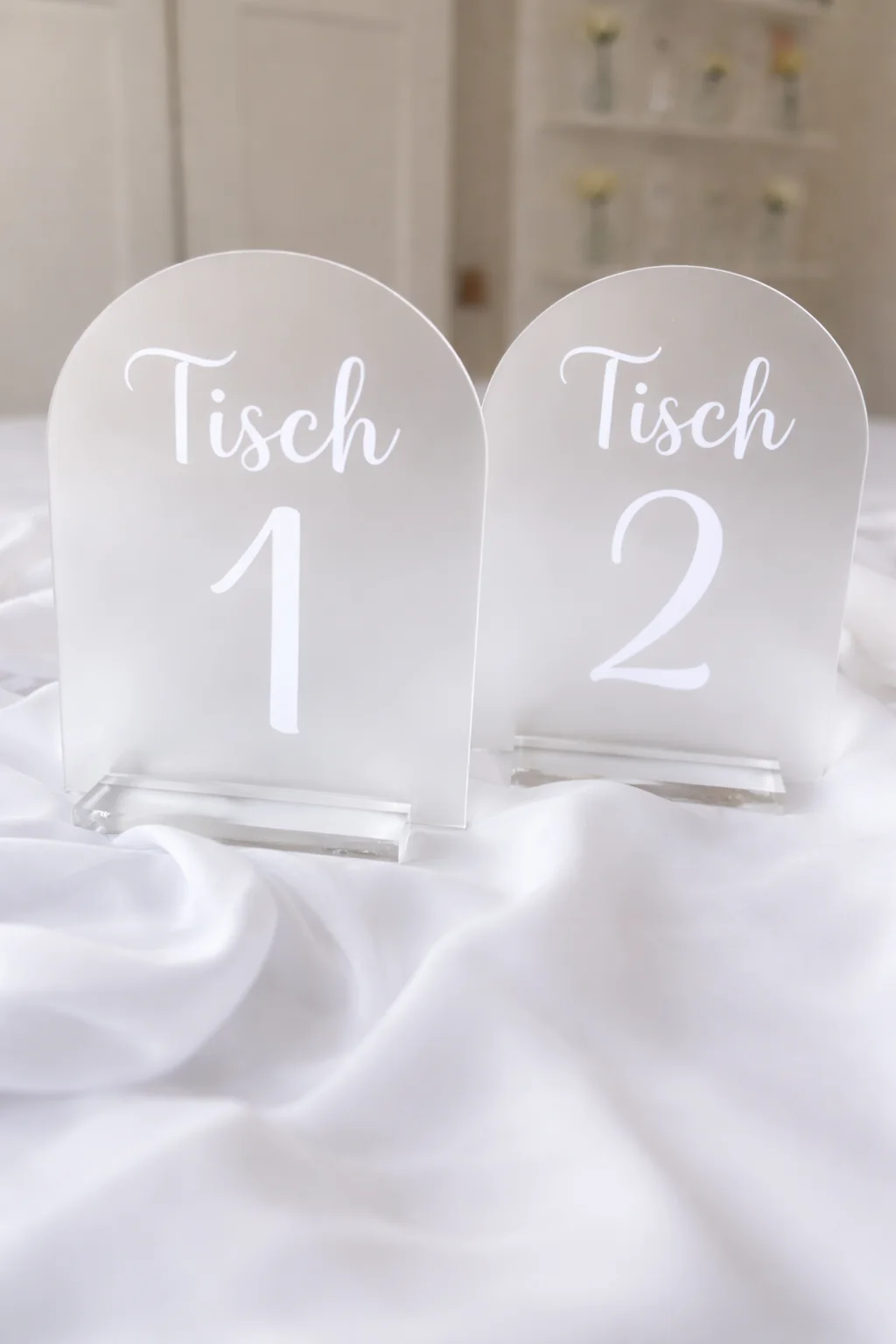Tischnummer Acryl