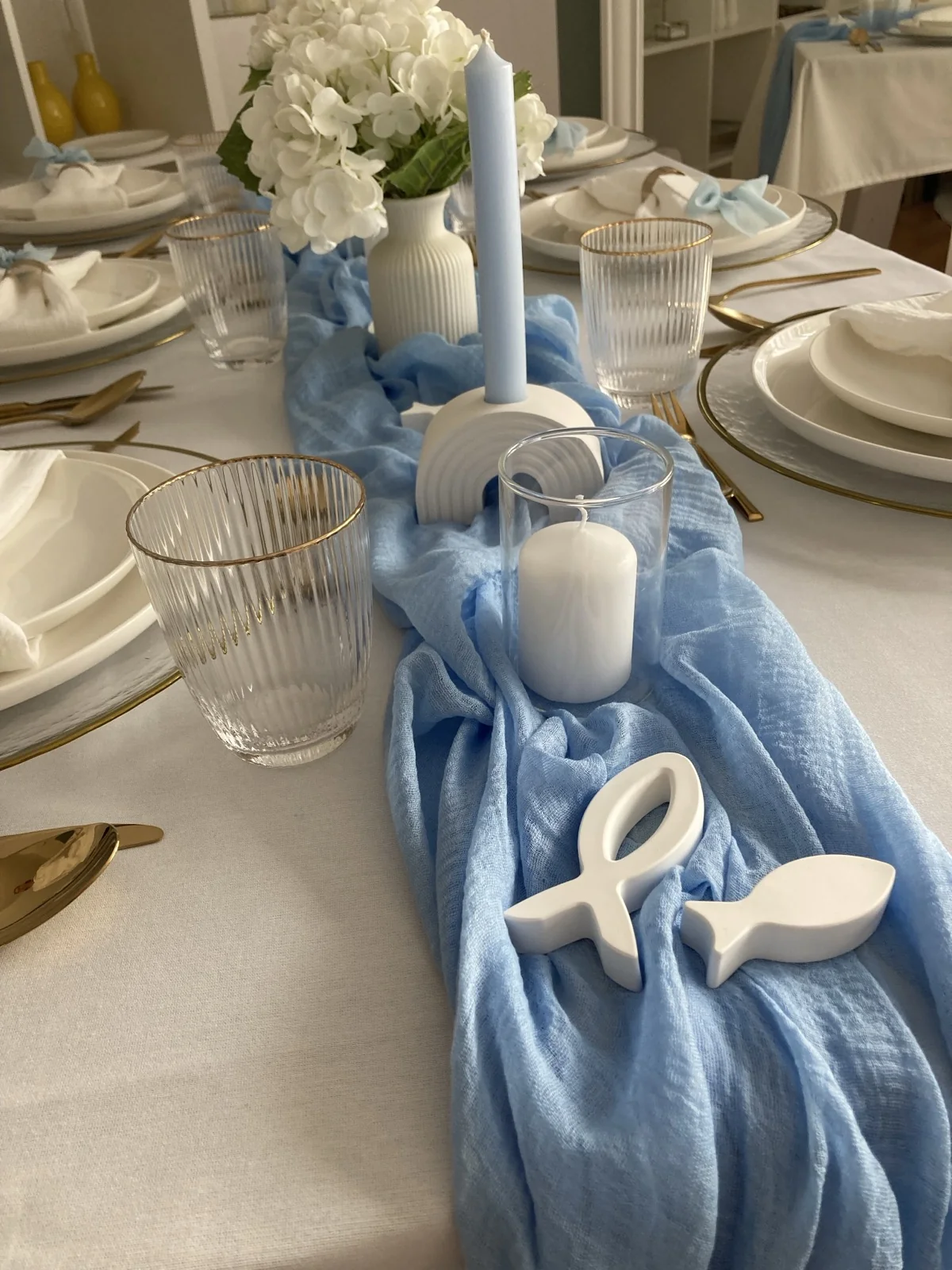 Tischläufer (Blau)