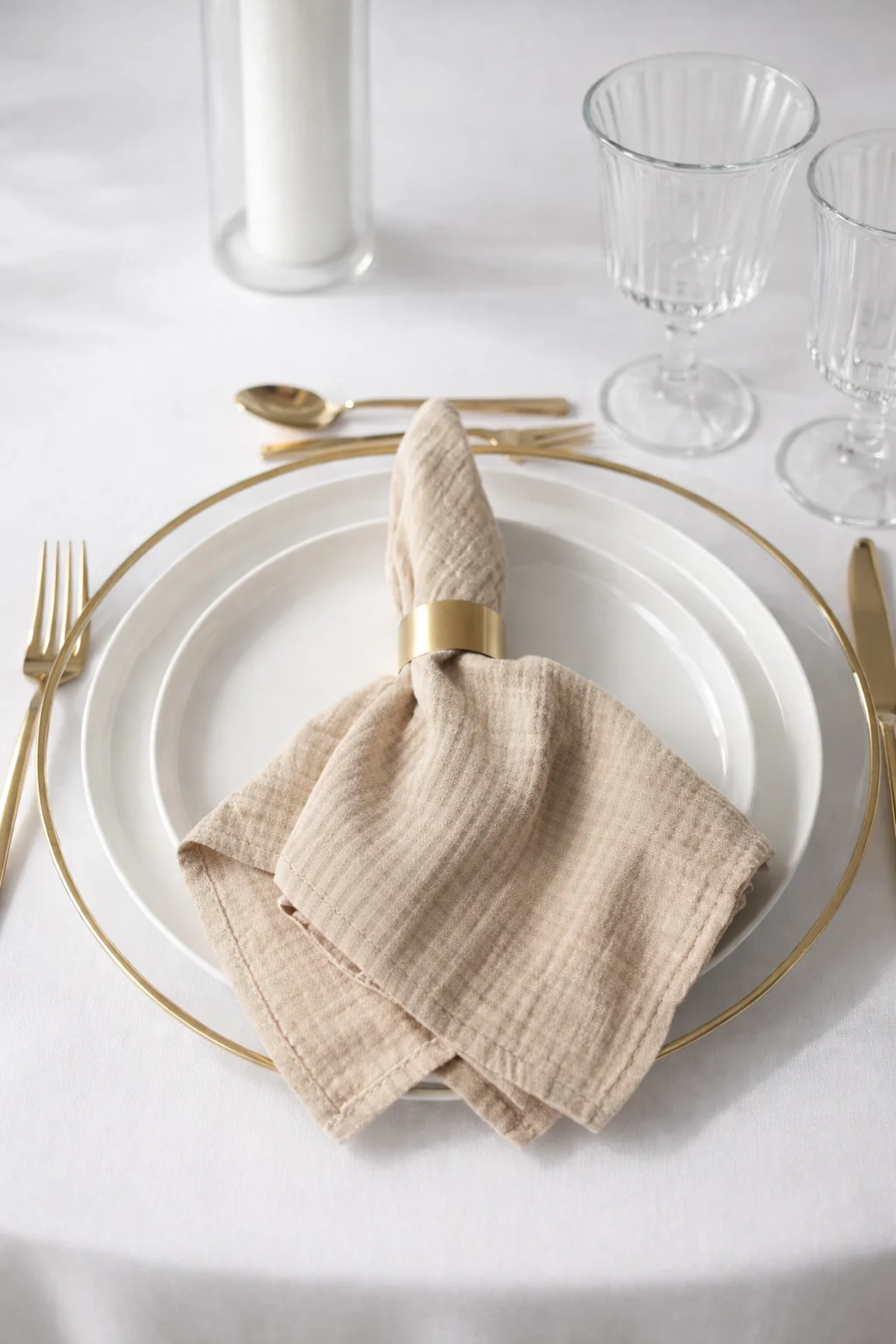 Beige (Musselin)
