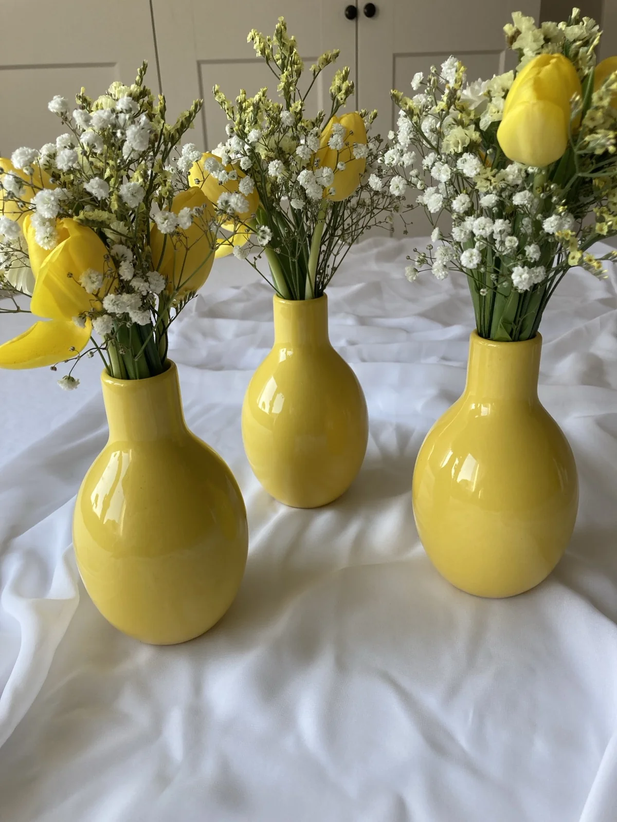 Kleine Vase (gelb)