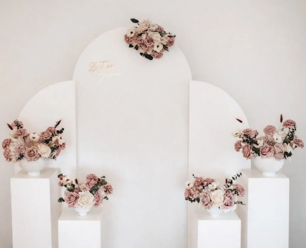 Stimmungsbild: florale Gestaltung und Blumenarrangements